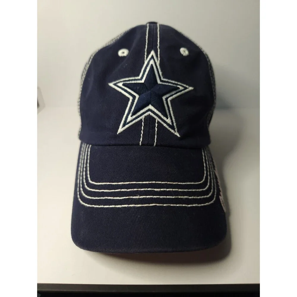 Dallas Cowboys Womens Hat Navy Blue Heavy Stitch Cap Concept One